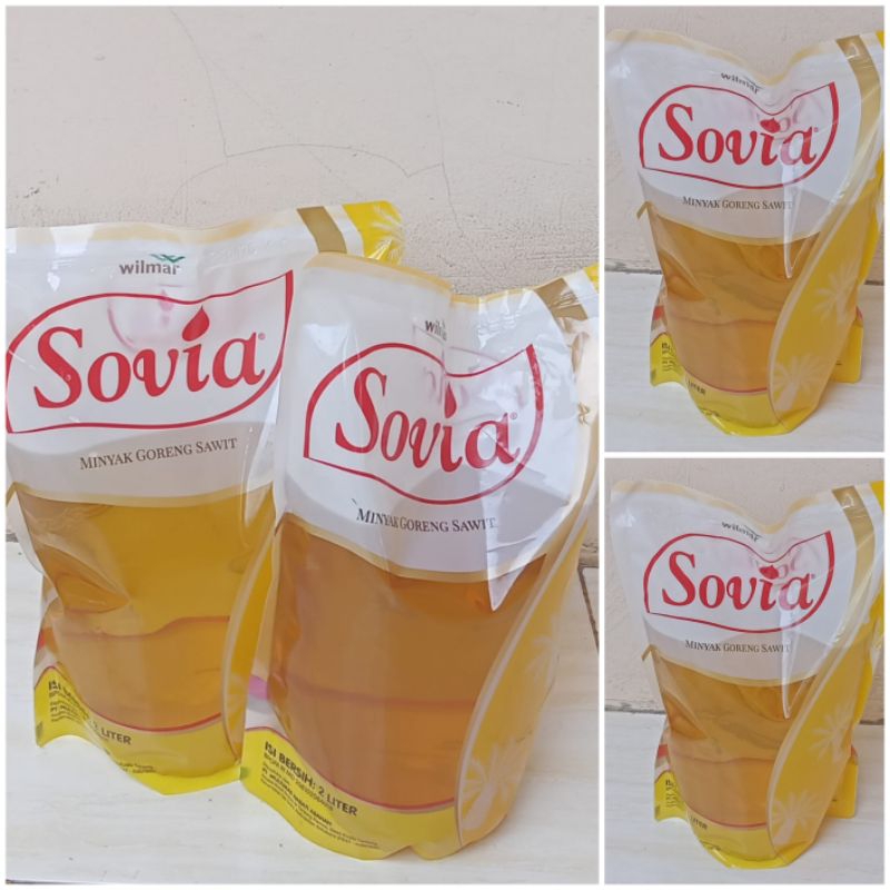 

SOVIA MINYAK GORENG 2 LITERMinyak goreng masak