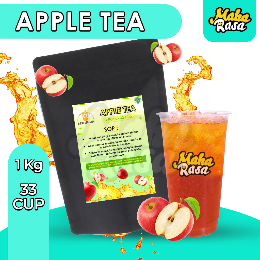 

MAHA RASA - Apple Tea Bubuk Minuman Instan (1 KG)