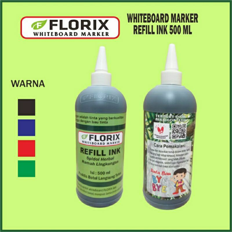 

TINTA SPIDOL FLORIX WHITEBOARD 500 ML