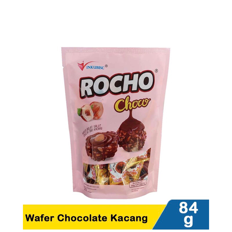 

Rocho Wafer Chocolate Kacang 84G