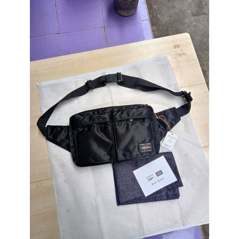 ❌ SOLD ❌ PORTER TANKER WAISTBAG HITAM LIKE NEW