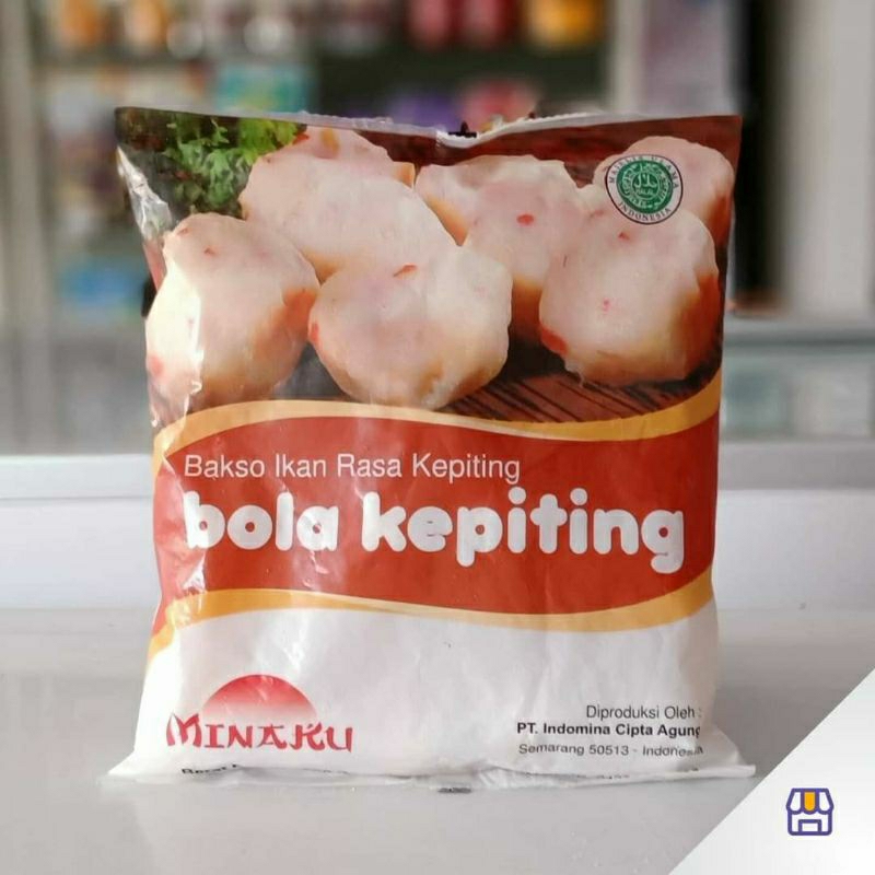 

bola kepiting minaku 500gr/minaku bakso kepiting