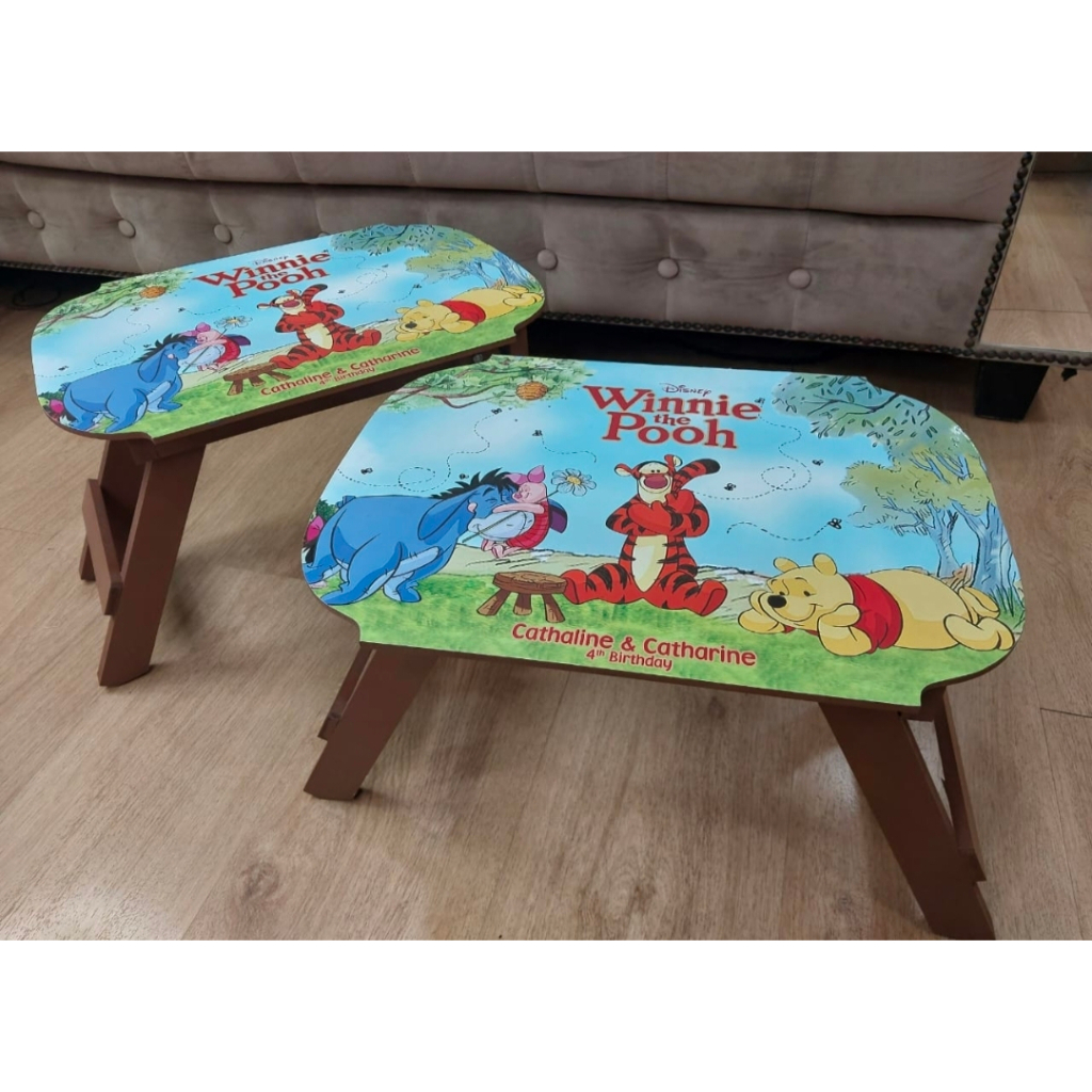 Meja Lipat | Meja Belajar Anak Bisa Custom | Souvenir Ulang Tahun Anak PO