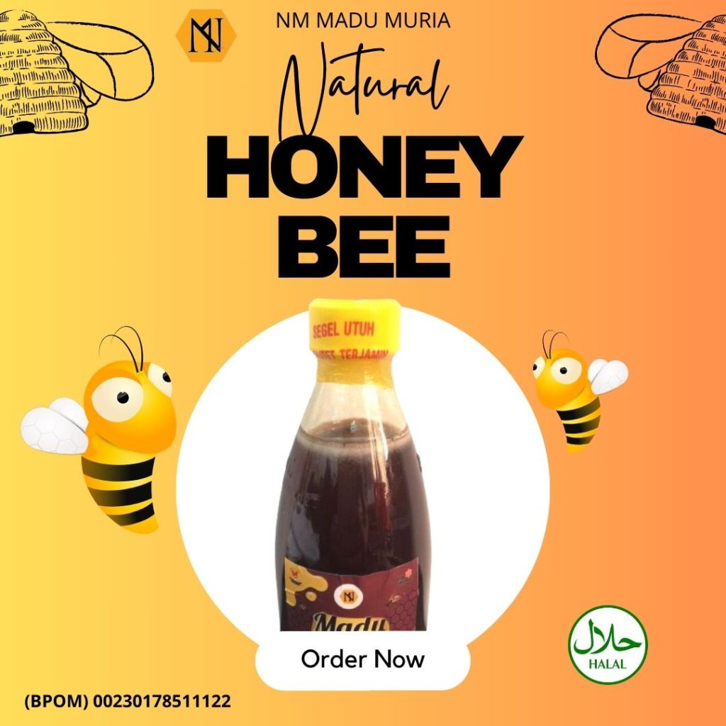 

Madu Murni NM Madu Gunung Muria Asli dari alam Nusantara Gunung Muria Kudus | Madu 100% Premium Murni Original(Madu Alas)/Madu asli/Madu Premium/Madu Murni/Madu Liar/Madu 100%/Madu enak