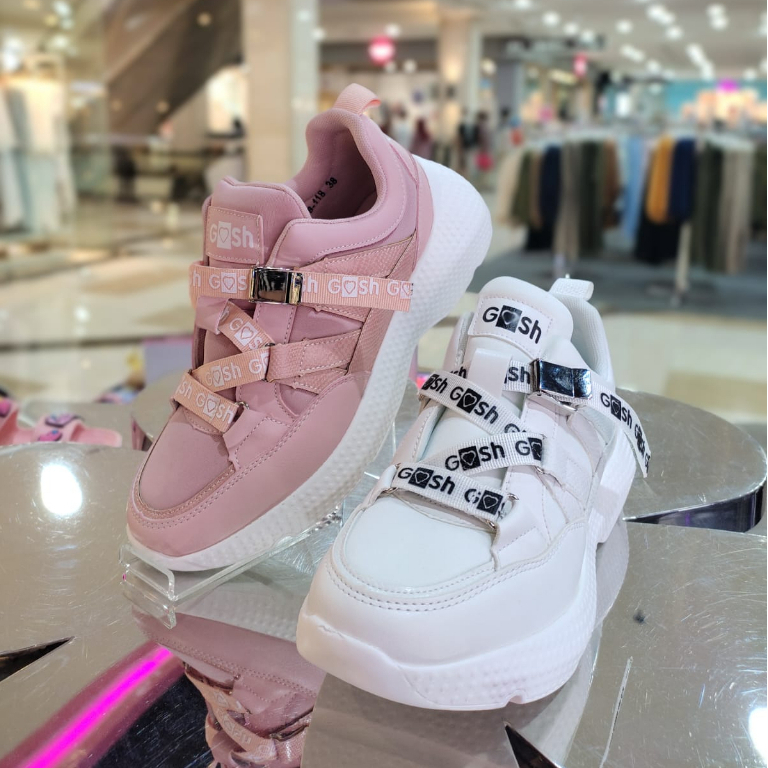 [DAPAT PAPERBAG] READY Sepatu GOSH ART 118 PINK 38