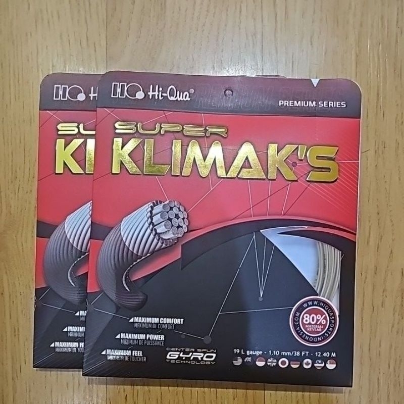 Senar Raket Tenis Hiqua  HQ Super Klimaks