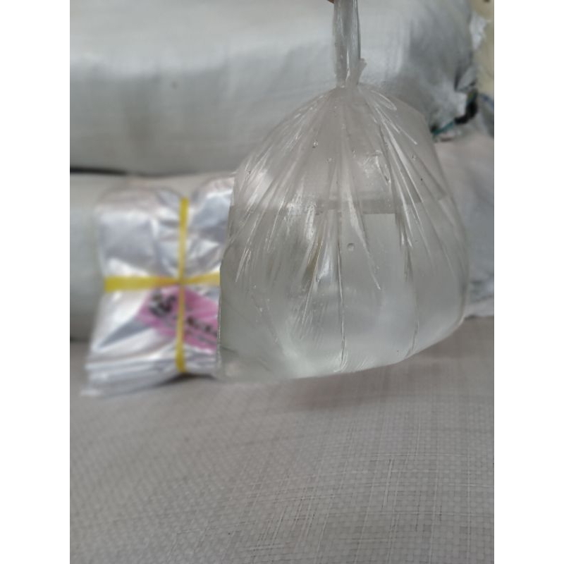 Sinarterang3 Plastik Kantong Kresek Natural 15 X 30 / Kresek Ori /Kresek Bening