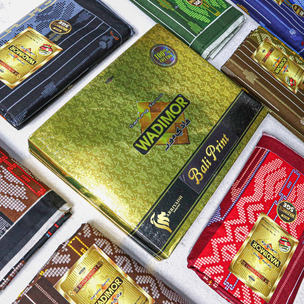 Sarung Wadimor Motif Bali Print SGE