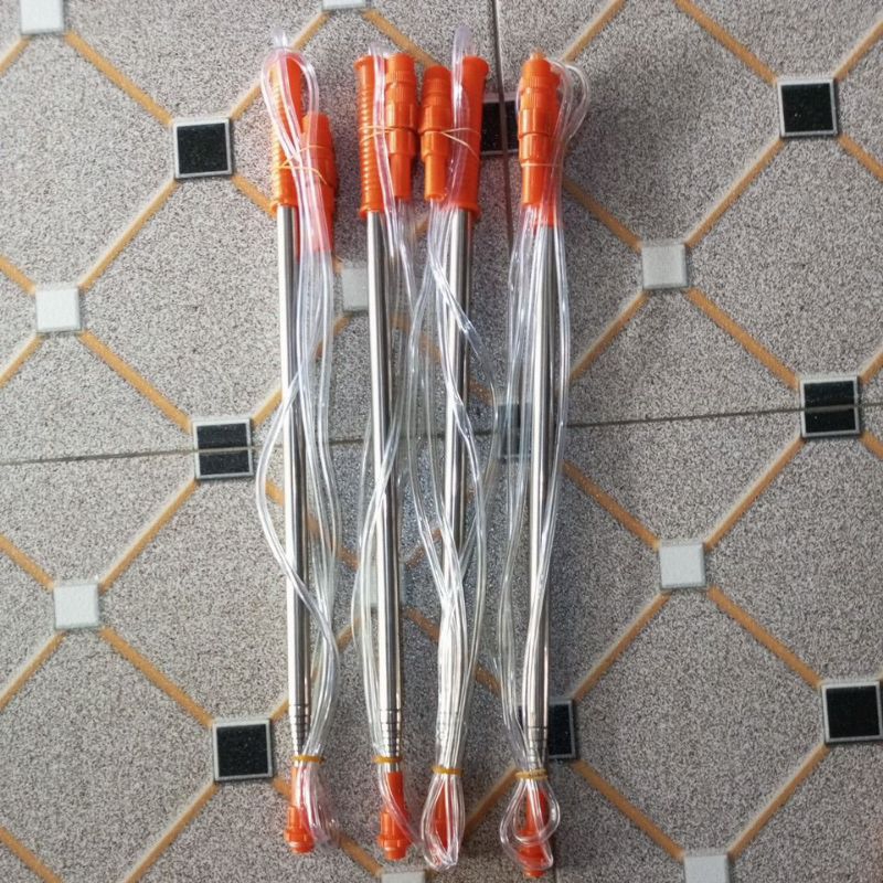 stik pancing stik tangki semprot telescopik 2,5m dan 3,5m, bonus SPUYER