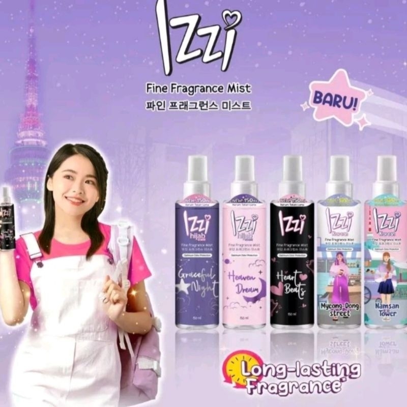 Izzi Parfum Hijab Scent 150ml - Parfum | Izzi Parfum | Izzi Korean Fine Fragrance Mist parfum wanita