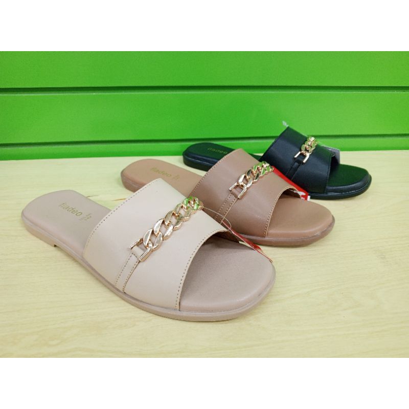 Fladeo sandal flat wanita