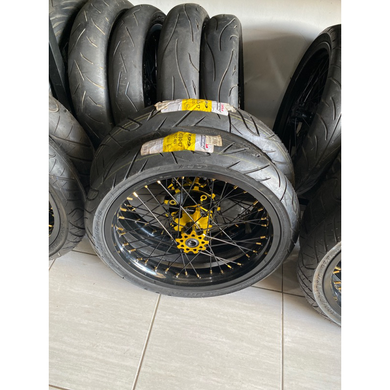 ban supermoto crf tromol kuning ban corsa