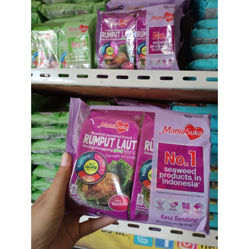 

Rumput laut kering Rasa baru mama suka