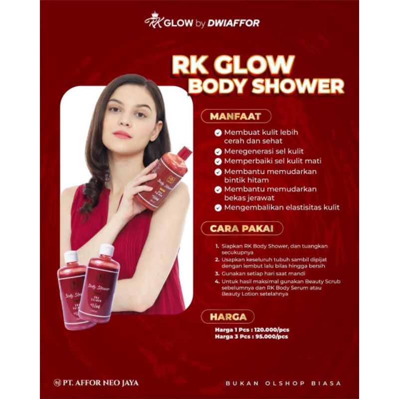Body Shower DNA Salmon RK Glow