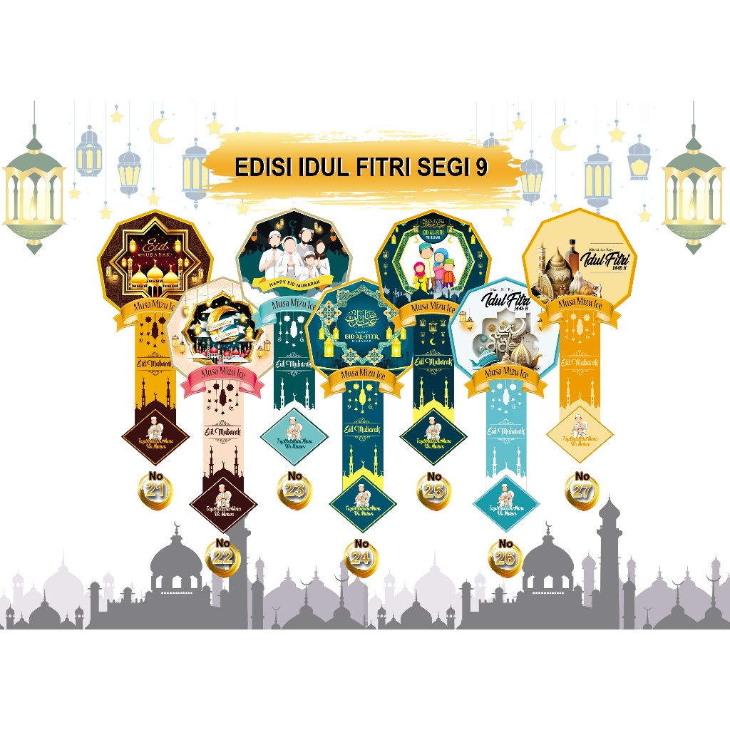 

Stiker Topless / Label Makanan