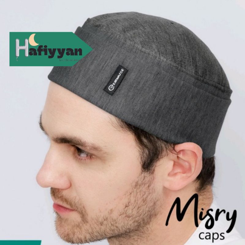 Peci Mesir Peci Sholat Kopiah Dewasa Songkok Hitam Bahan Nyaman Lembut Bahan Katun Kupluk Traveling