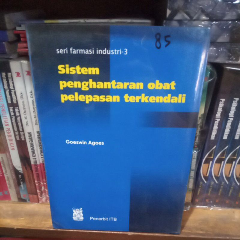 

buku SISTEM PENGHANTARAN OBAT PELEPASAN TERKENDALI