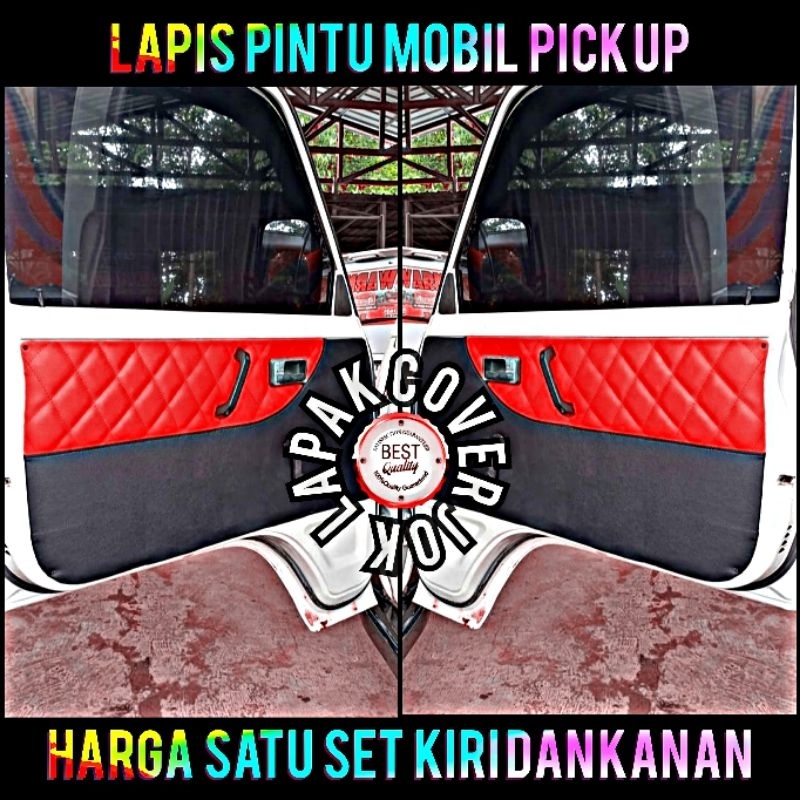 lapis pintu mobil pick up / cover stir mobil l300 /bungkus stir pick up murah