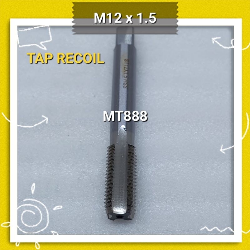 Tap Recoil M12 x 1.5 Drat Baut Oli
