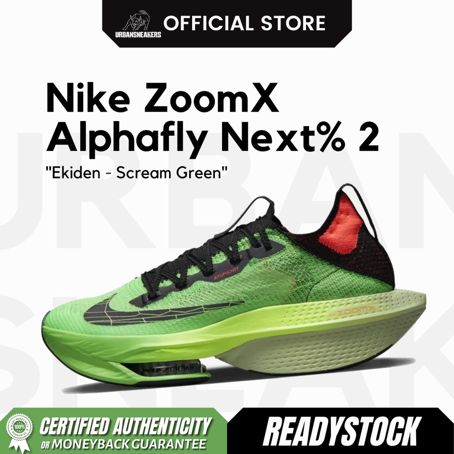 Nike ZoomX Alphafly Next% 2 Ekiden Scream Green | DZ4784 304