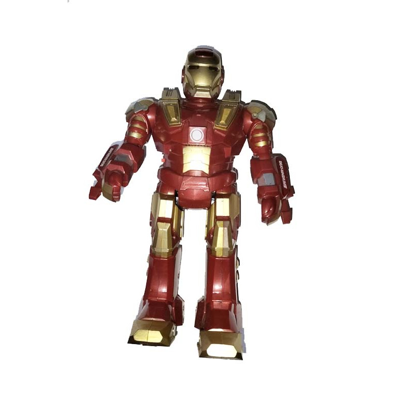 Mainan Anak Kecil Robot Iron Man Lampu Suara