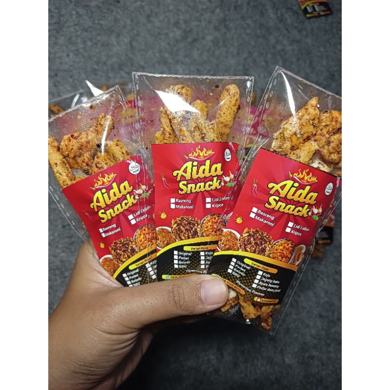 

BASRENG PEDAS DAUN JERUK DAN ORIGINAL AIDA SNACK