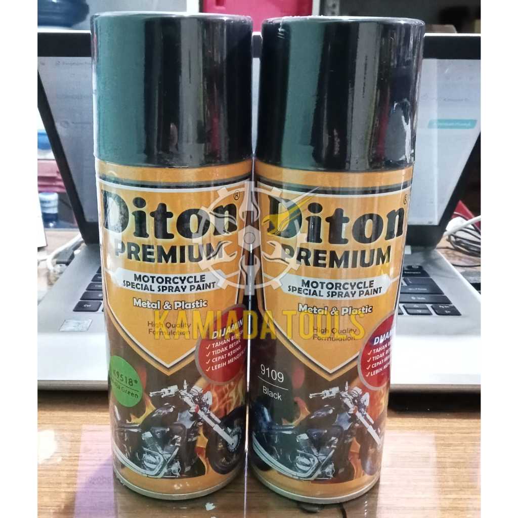 Cat Semprot DITON PREMIUM/Cat DITON PREMIUM HITAM METALIC