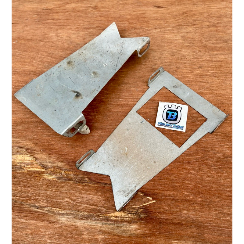 pangkon dudukan box samping gl100 breket bok aki gl100 / breket box aki gl100 gl125 bongkar pasang