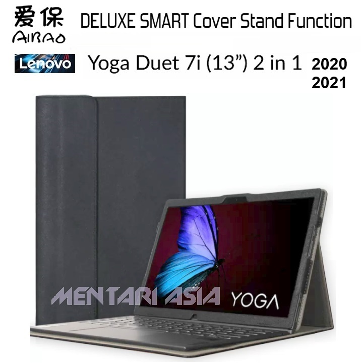 Flipcover Lenovo YOGA DUET 7i-13 2020 2021 - AIBAO SMART Stand Function