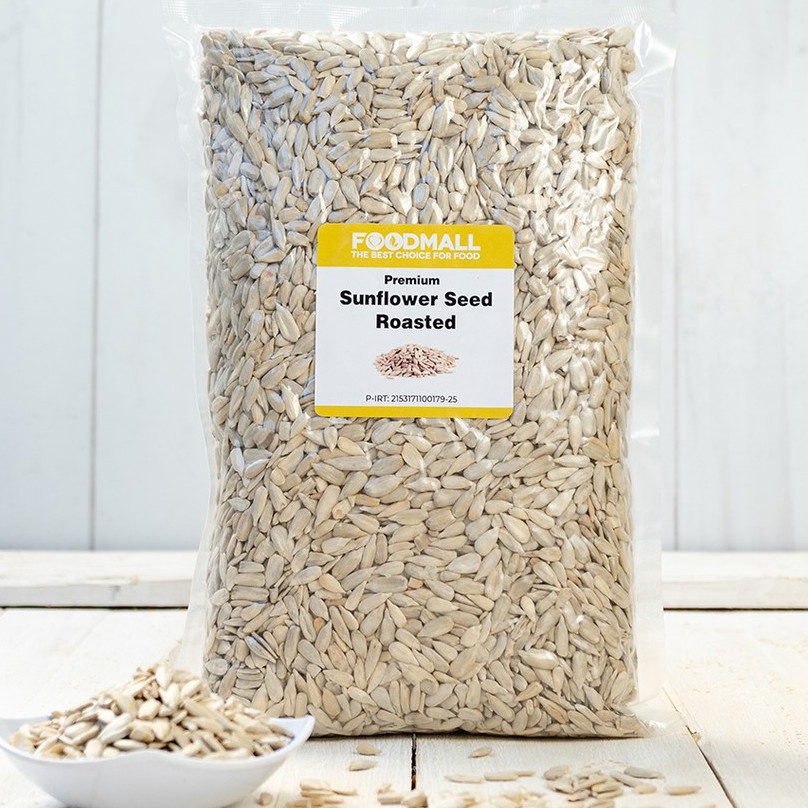 

KODE Y46W Sunflower Seed ROASTED 1 kg Biji Bunga Matahari Panggang