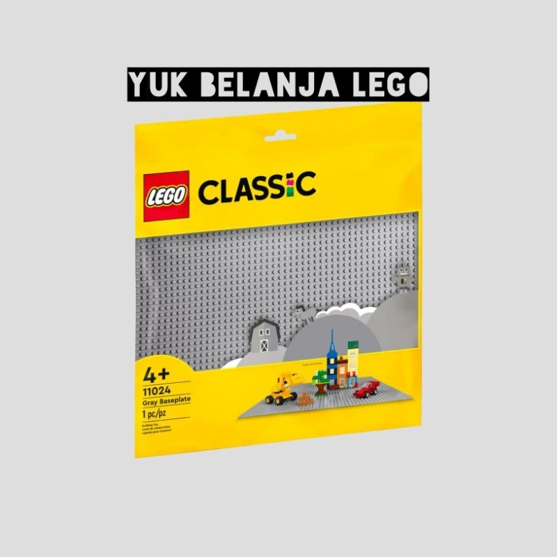 LEGO Classic 11024 Grey Baseplate 48×48