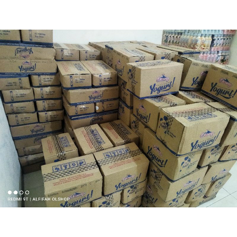 

Cimory yogurt stik 40gram 1dus brown sugar/blueberry/strawberry/original/mangga/mix isi 100pcs