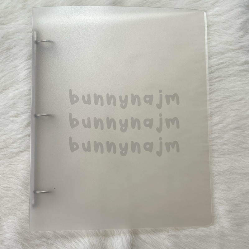 

[READY] PRELOVED BINDER TRANSPARAN UKURAN A3 3 RING BESAR UNTUK PHOTOCARD POLAROID POSTCARD PC SEASON GREETING KPOP