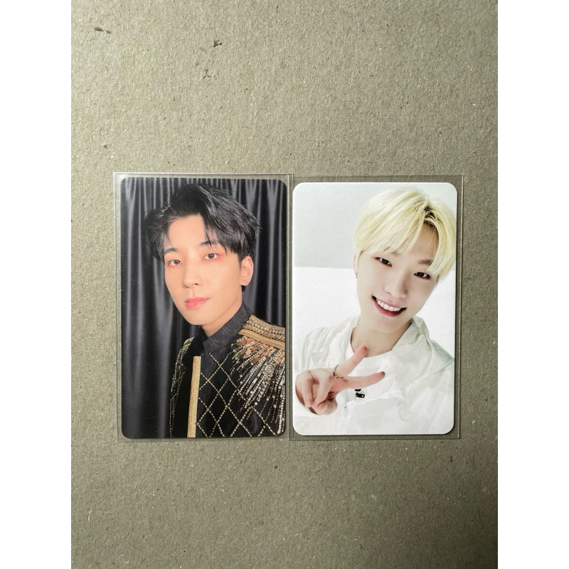 Photocard SEVENTEEN Wonwoo + Dino + The8 (bets+gomaz+fml) OFFICIAL