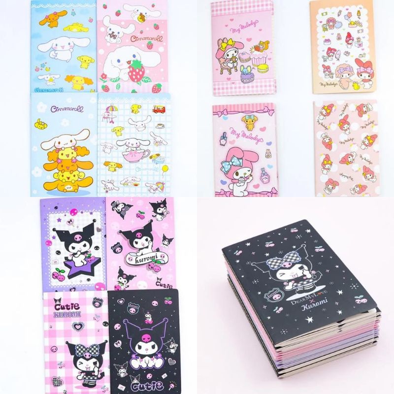 

Note A5 Sanrio Notes Sanrio Memo sanrio Impor Buku Sanrio Buku jurnal kuromi Morol