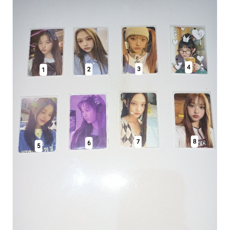 PHOTOCARD NEWJEANS OFFICIAL - HAERIN