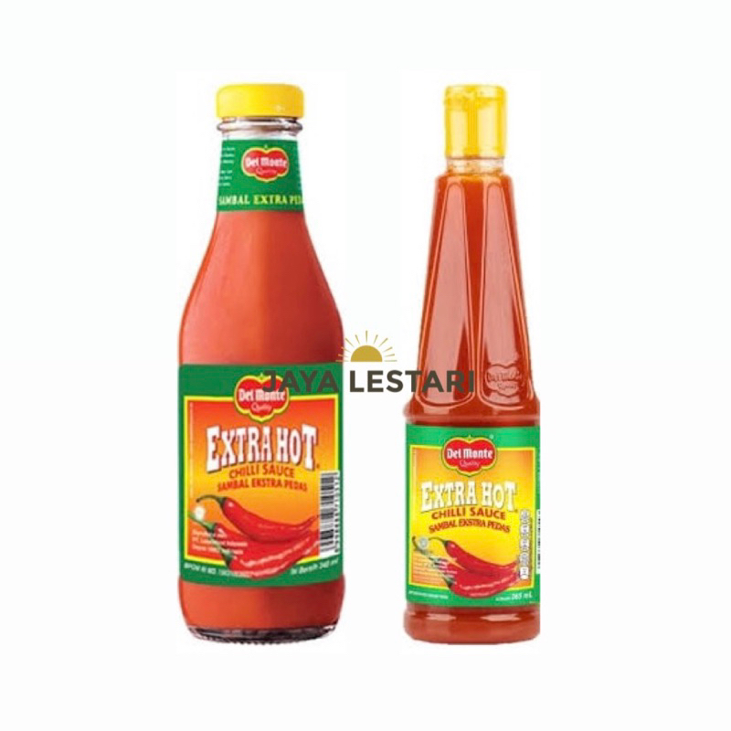 

Del Monte Extra Hot Botol (4 Ukuran)