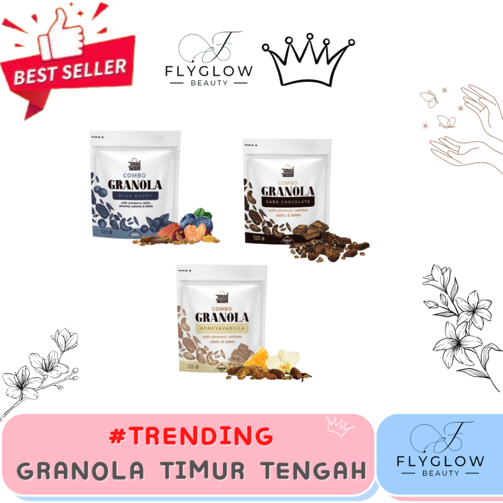 

(VIRAL) GRANOLA TIMUR TENGAH GRANOLA DARK CHICOLATE 125gr | GRANOLA BLUEBERRY500gr | GRANOLA VANILLA HONEY 500gr | MAKANAN SEHAT SEREAL SEHAT COCOK UNTUK DIET SEREAL DIET 125gr