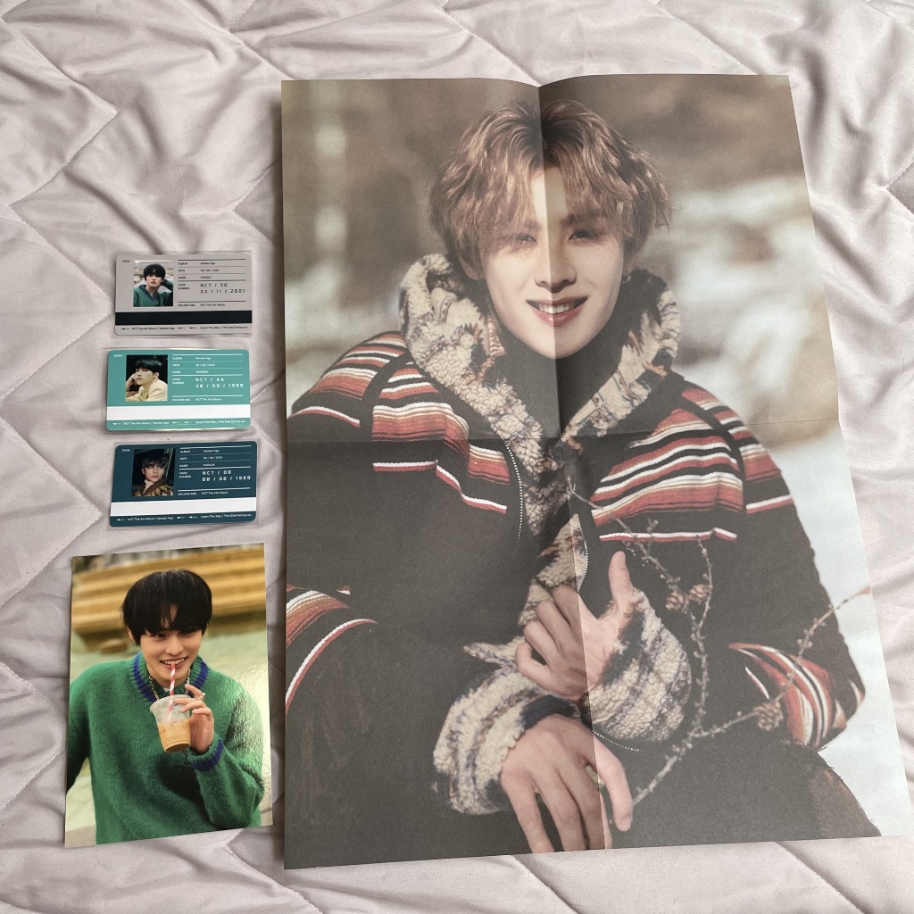 Photocard NCT 2023 Golden Age Kun Xiaojun Hendery Chenle Poster Collecting Ver