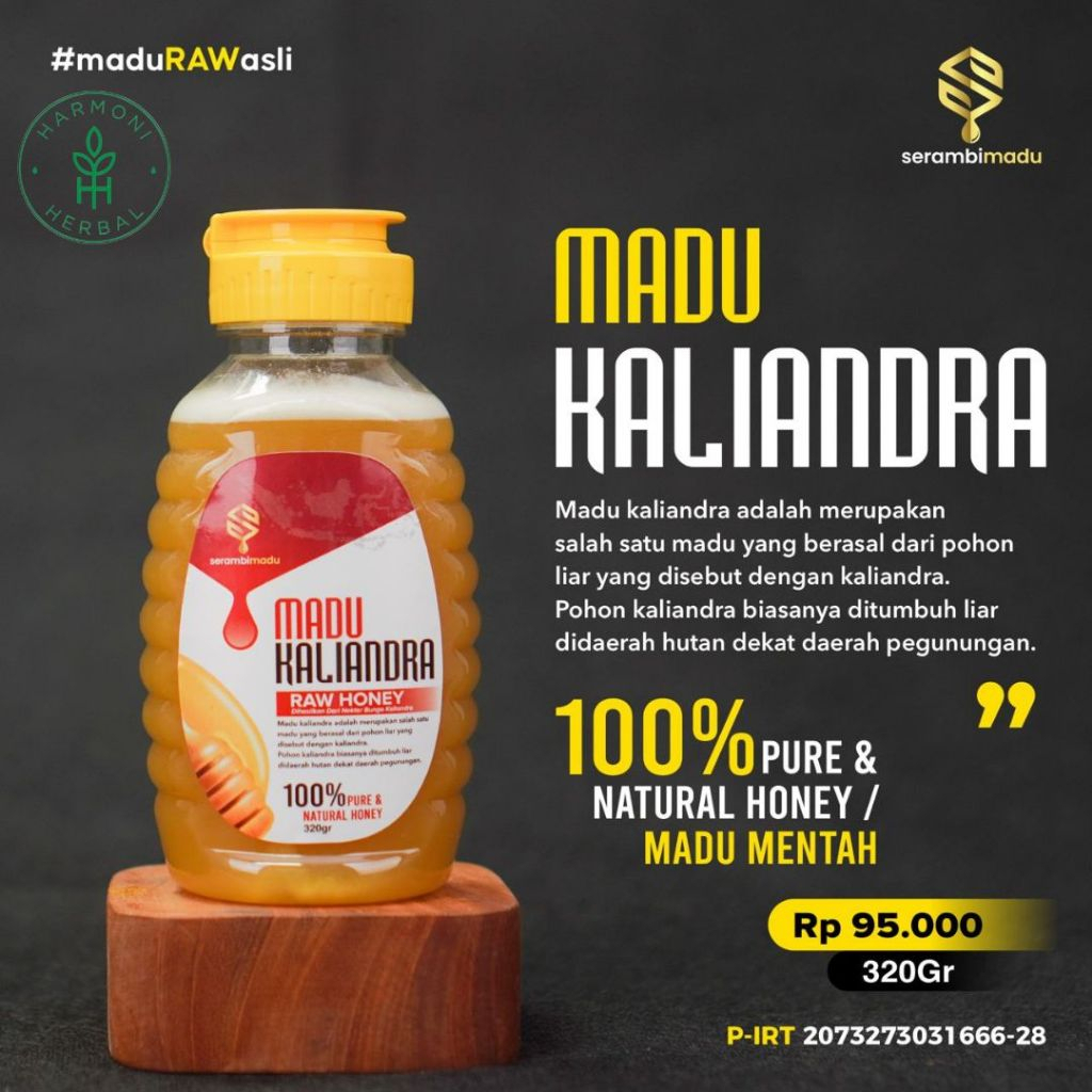 

Madu Kaliandra Super Premium Quality 100% Alami