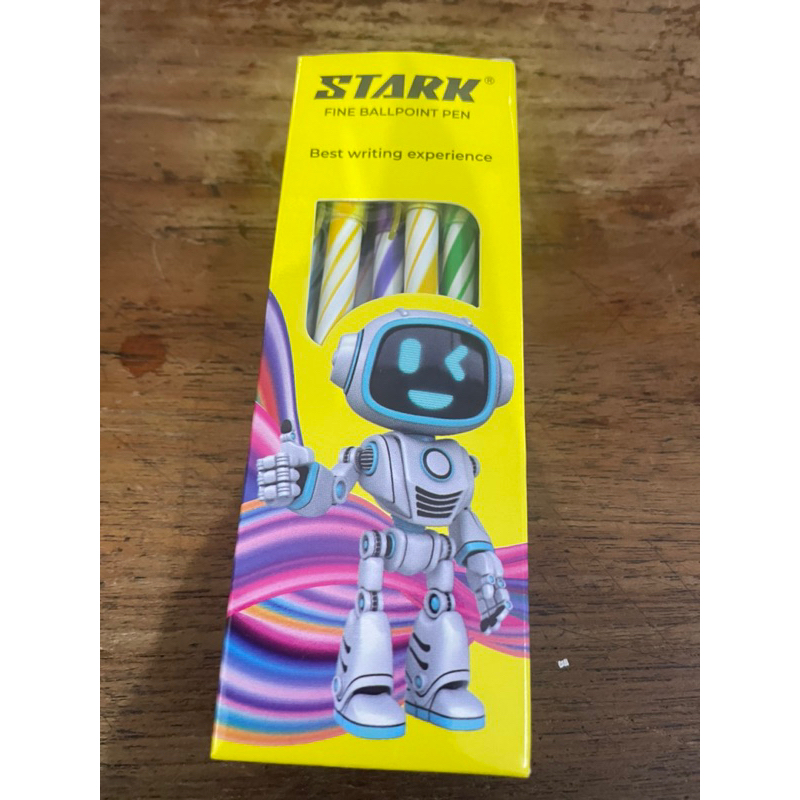 

pulpen model ulir stark 12pcs