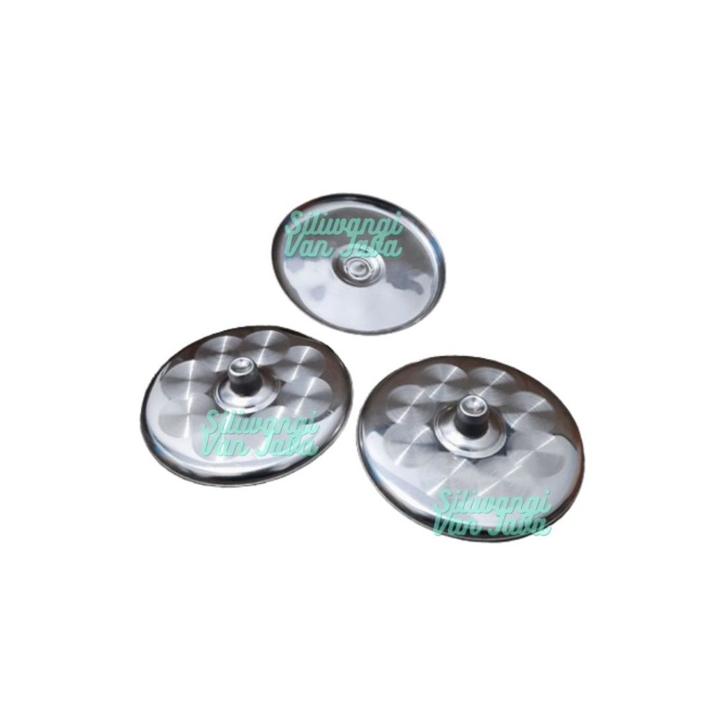 Tutup Gelas Stainless Steel / Tutup Cangkir / Tutup Mug Besar Dan Kecil