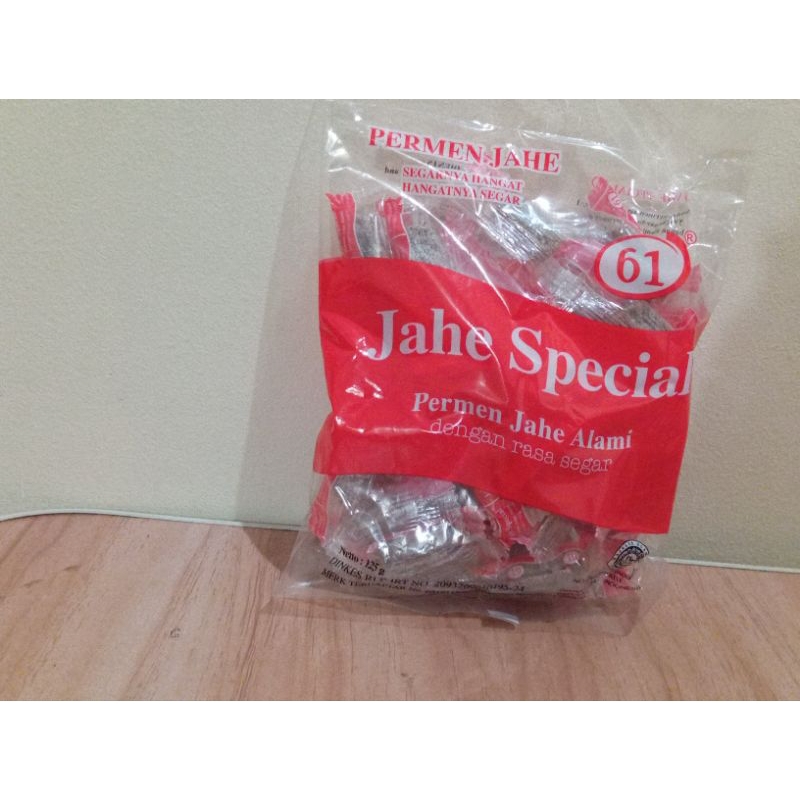 

Permen jahe special 61 berat 125gr