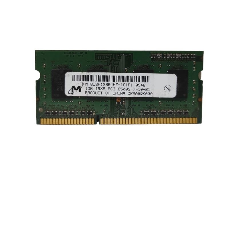 Ram Memory Laptop ddr3 1Gb pc 8500