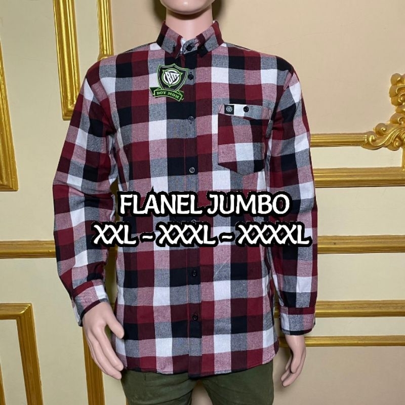 KEMEJA FLANEL JUMBO KEMEJA FLANEL OVERSIZE KEMEJA JUMBO OVERSIZE KEMEJA FLANEL PRIA DAN WANITA