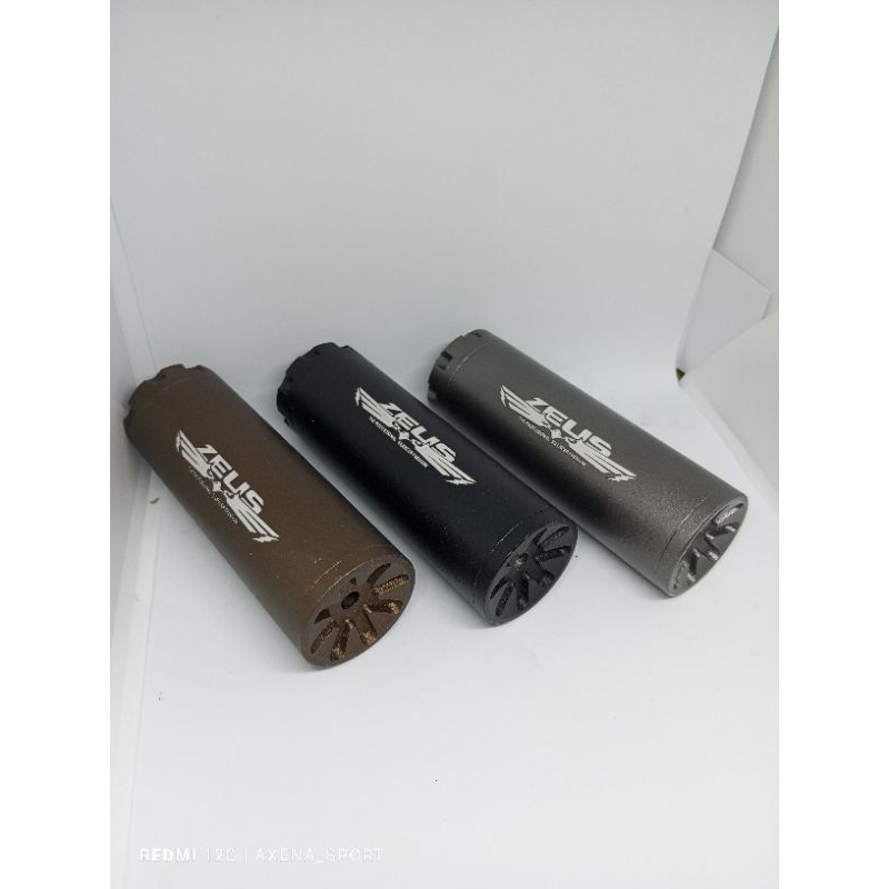 peredam silencer custome grafir cnc od38 full senyap