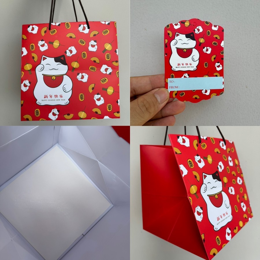 

Paper Bag Imlek / Chinese New Year 24 x 24 x 24 cm