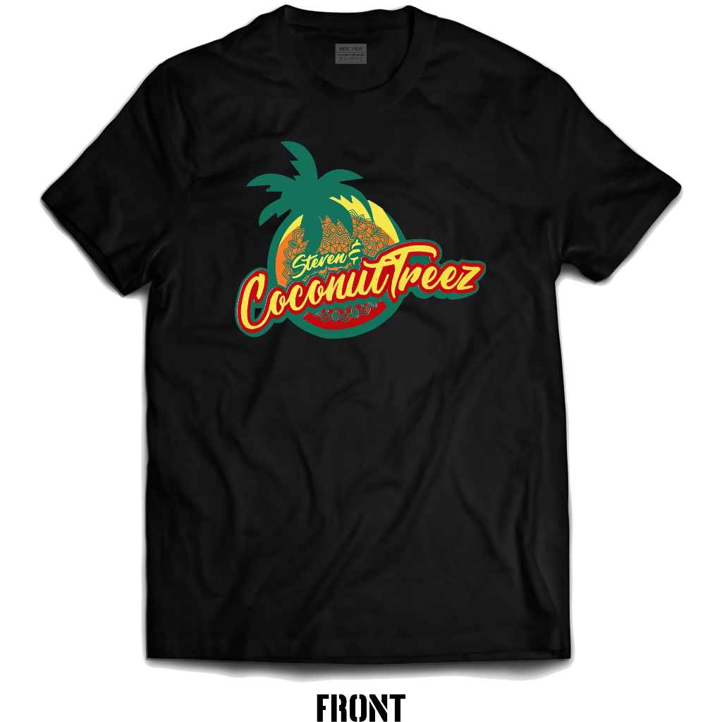 T-shirt Merchandise Band Reage Steven & Coconut Treez Artwork