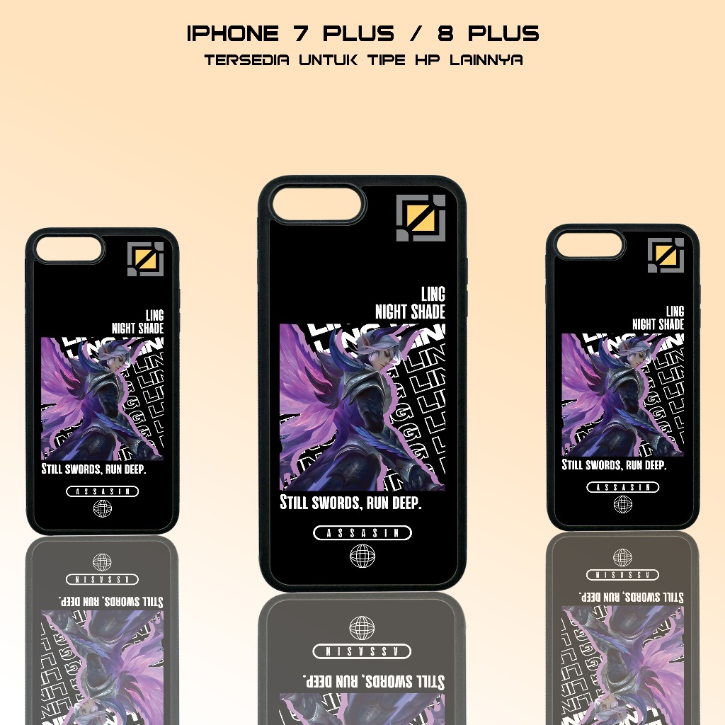 Case Iphone 7 Plus / 8 Plus - Casing Iphone 7 Plus / 8 Plus - ( HERO ML ) - Case Glossy - Case Hp - 