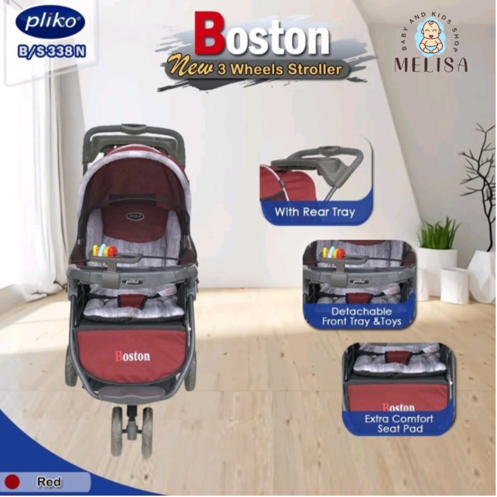Stroller Pliko Boston Kereta Dorong Bayi